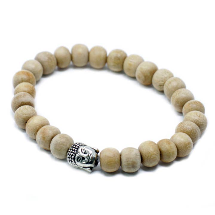 Nbang-05 - Fragrant Sandal Beads & Buddha Bangle for wholesale by AWGifts Europe