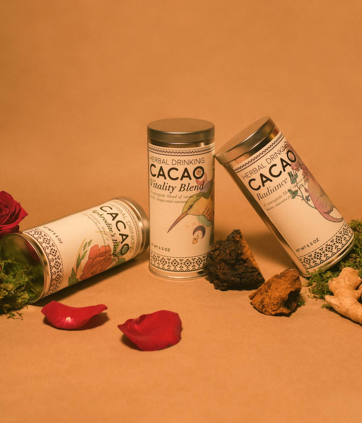 Colibri Healing - Wholesale Health/Detox Tea - Herbal Drinking Cacao Sampler Case - All 3!1