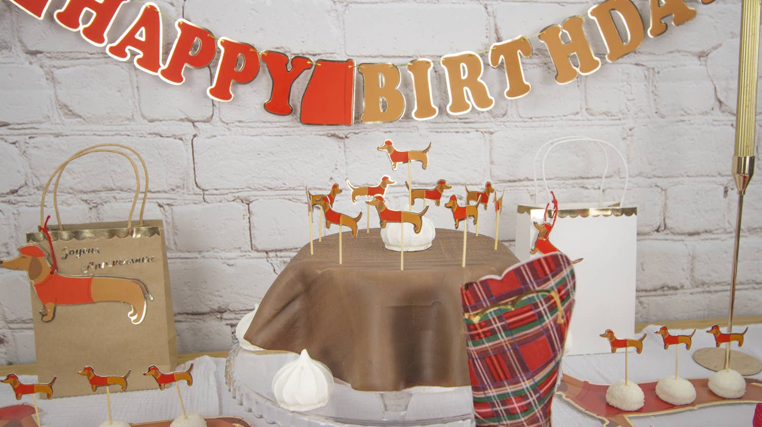 Tim&Puce Factory - Wholesale Cocktail Pick - DACHSHUND COCKTAIL PICKS X 104