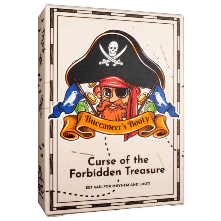 Buccaneer's Booty: Curse of the Forbidden Treasure Card Game for wholesale by Pirate Wizards