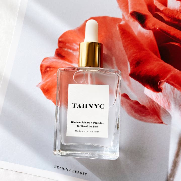 TAHNYC - Wholesale Facial Serum/Concentrate - Niacinamide 3% + Peptides for Calming Redness Facial Serum 3