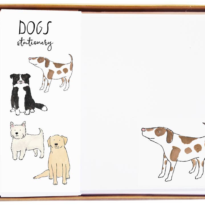 Dogs Stationery for wholesale by mollyOcards