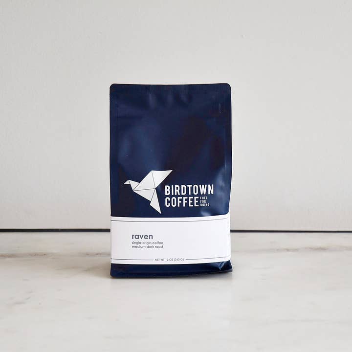 Raven for wholesale by Birdtown Coffee