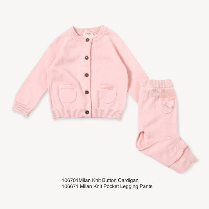Viverano Organics - Wholesale Pants - Baby - Milan Baby Legging Pants Sweater Knit (Organic Cotton)