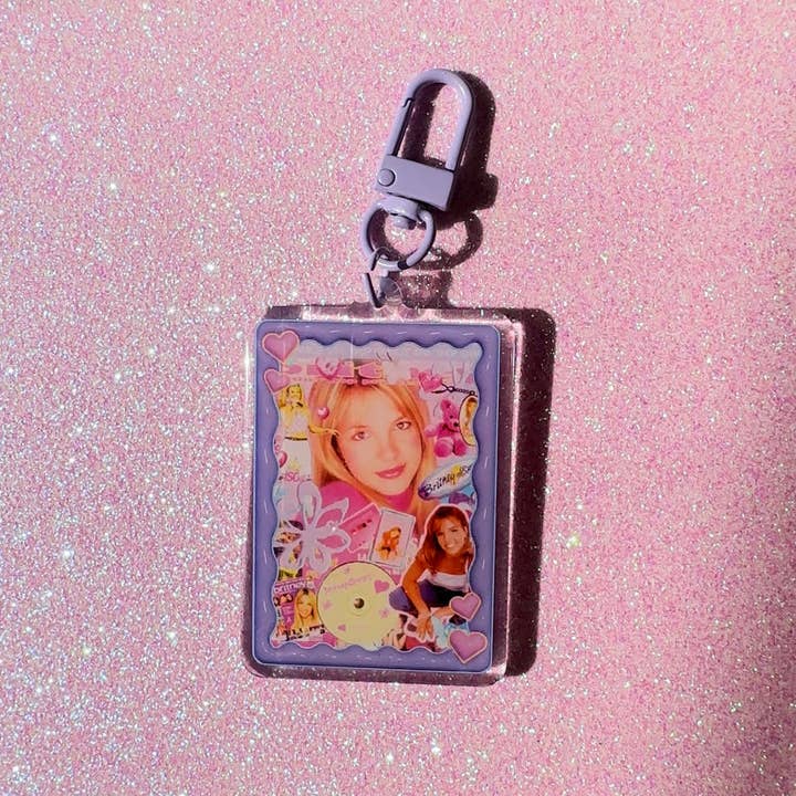Shop Charlie Girl - Wholesale Keychain - Women's - Britney Spears Y2K Fan Art Collage Keychain