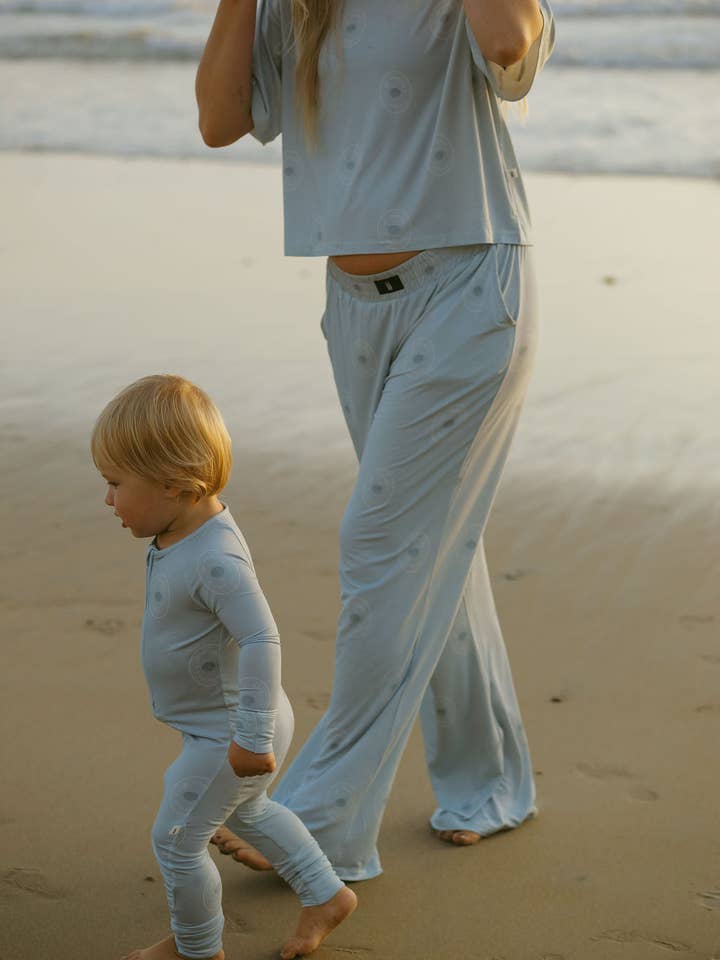 Forever French Baby - Wholesale Lounge Set - Women's - Women's Boxy Tee Lounge Set | San Clemente3