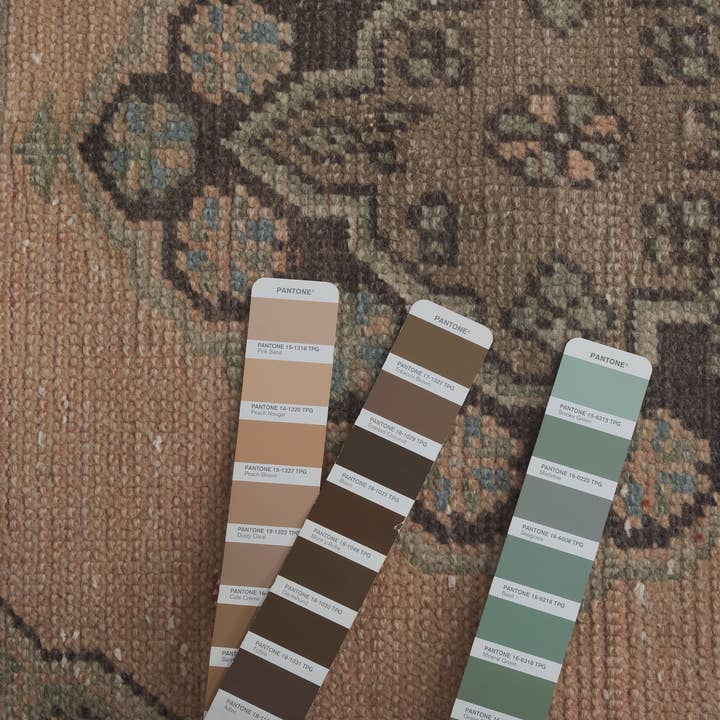 Vintage Pillows Store - Wholesale Runner Rug - Turkish Oushak Extra Long Runner - Stair Tread 11