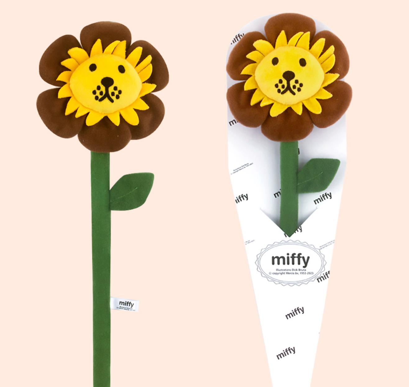 K-Wonderland – wholesale Artificial flowers – Miffy Endless Fabric Flower- Birthday Gift, Home Deco2