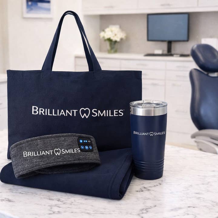 Luxe Navy Comfort Kit–Professional Patient Experience Bund for wholesale by Stollen Moments Wholesale