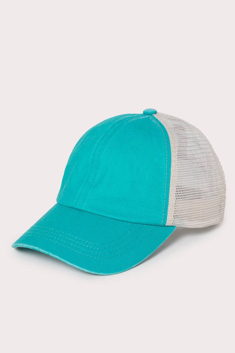 David And Young - Wholesale Baseball Cap - Women's - ACAPM306 - Pigment Washed Mesh Back Baseball Cap11