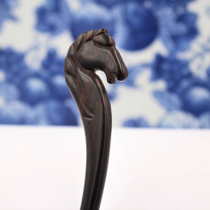 Real Sic – Großhandel Haarnadeln – Natürliche Sandelholz-Essstäbchen/Holz-Haarnadeln /Stöcke (Pferd)2