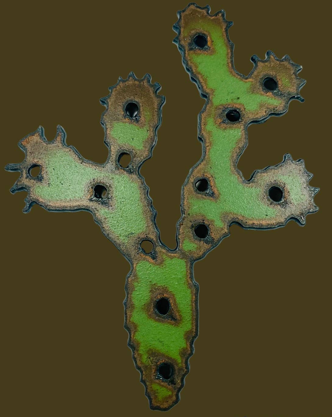 Iron Jewel - Wholesale Magnet - Prickly Pear Magnet Cactus Western Texas Arizona USA eco2