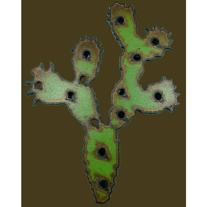 Iron Jewel - Wholesale Magnet - Prickly Pear Magnet Cactus Western Texas Arizona USA eco2