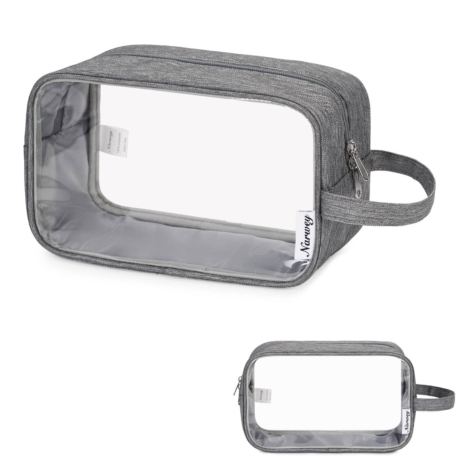 wandf - Wholesale Toiletry Bag - Women's - Clear Travel Toiletry Bag Makeup Bag Organizer with Zipper5