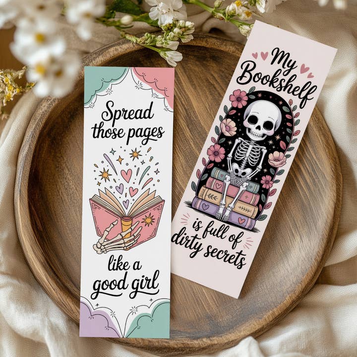 Auburn Row Design - Wholesale Bookmark - Smut Bookmark Set or Individual2