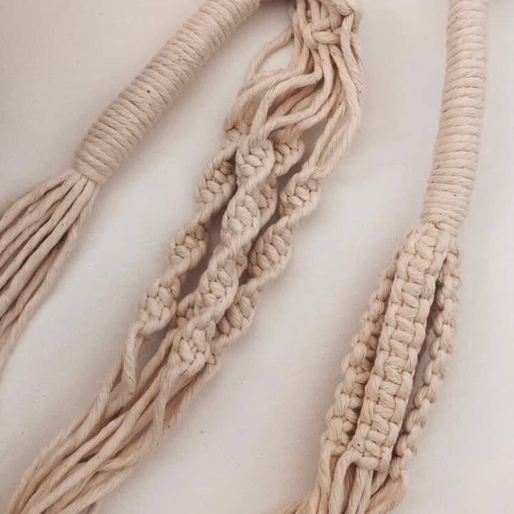 Rosie the Wanderer, Handmade Macramé - Wholesale DIY Craft Kit - DIY Macrame Plant Hanger Kit - With Video Tutorial3