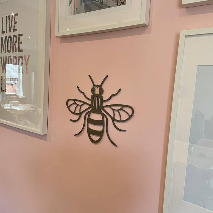 The Mini Manc' for wholesale by Wall Art Collective / Manchester Bee Collective.