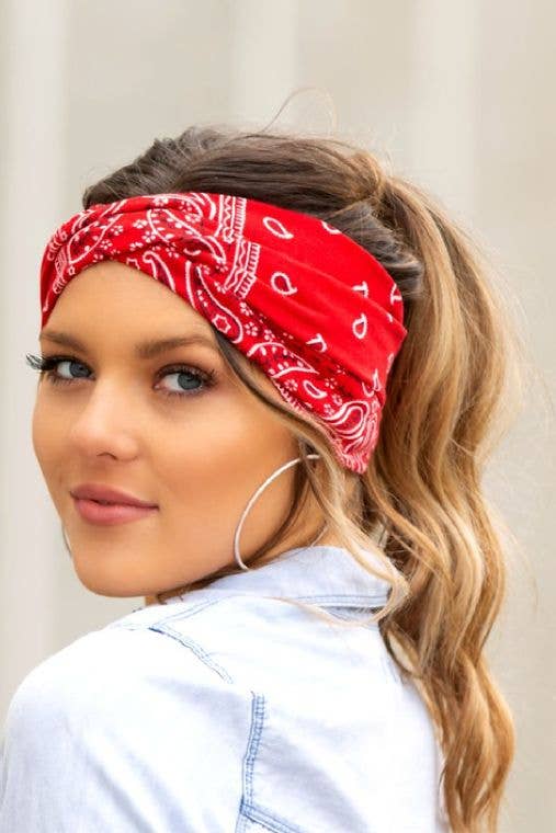 Embellish Your Life - Wholesale Fashion Headband - Women's - Bandana Headband - available in 7 colors4