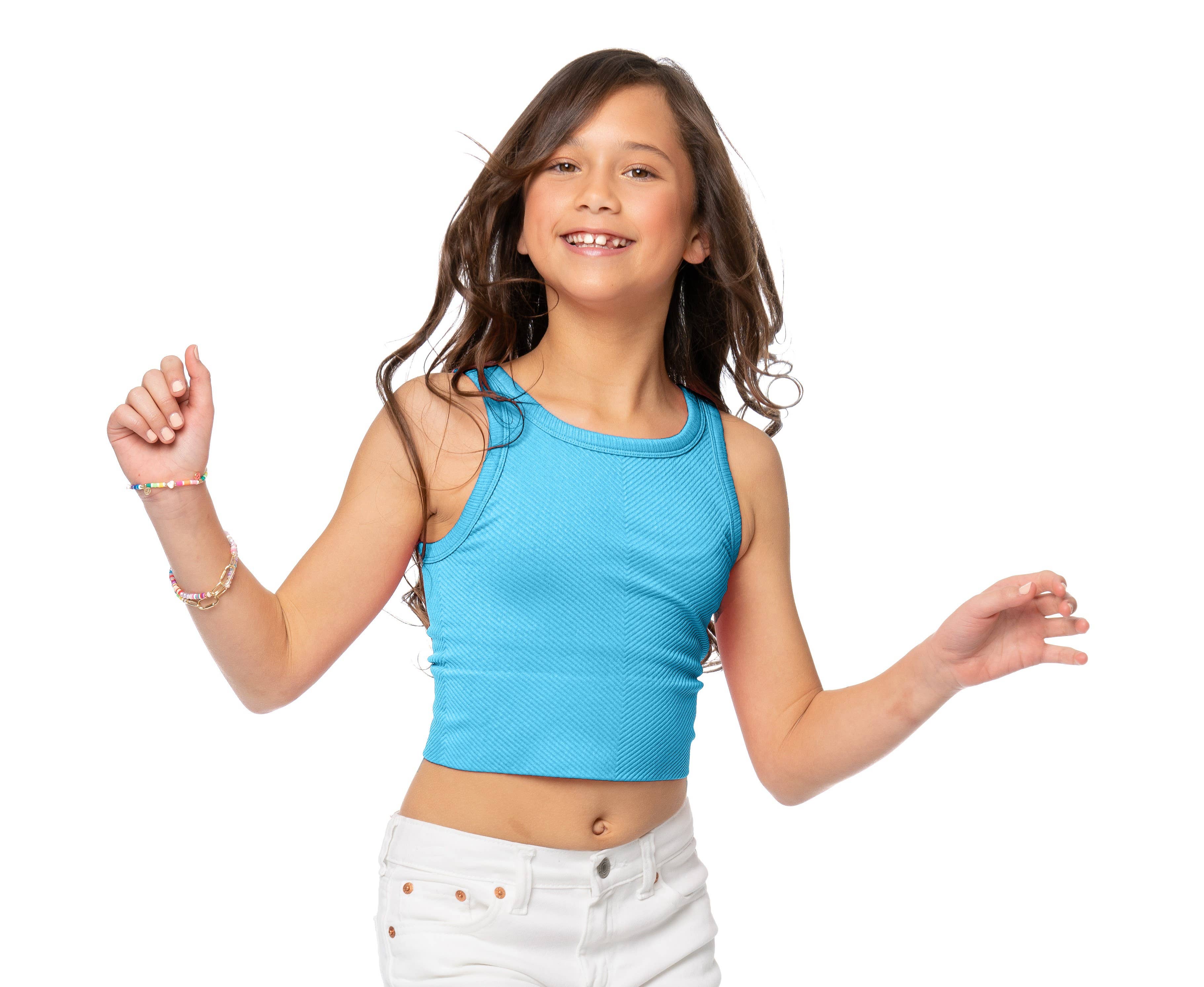 Malibu Sugar - Vente Débardeur – enfant - Haut sans manches à motif pour filles10