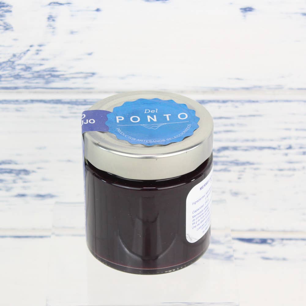 Del Ponto - Vente Confiture/gelée - Confiture de myrtilles avec brandy de marc 100% naturel,1