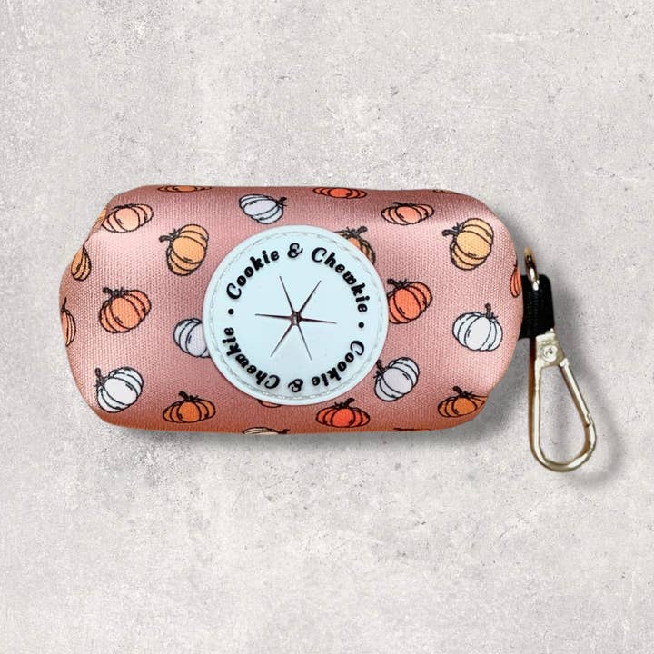 Poop Bag Holder – 'Cinderella Latte' for wholesale by Cookie and Chewkie