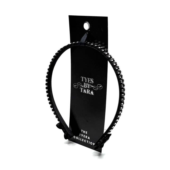 Tyes By Tara - Wholesale Fashion Headband - Women's - Vixen Tyera | Sparkly Rhinestone Mesh Headband 0