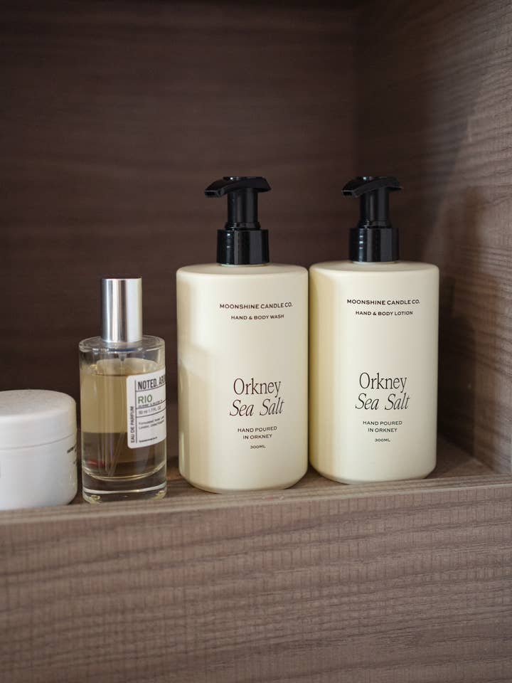 Orkney Sea Salt Luxury Hand & Body Wash | Made in Scotland for wholesale by Moonshine Candle Co.