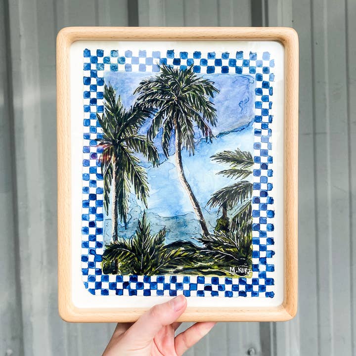 Makenzie Kurz Art - Wholesale Art Print - Found Paradise Print1