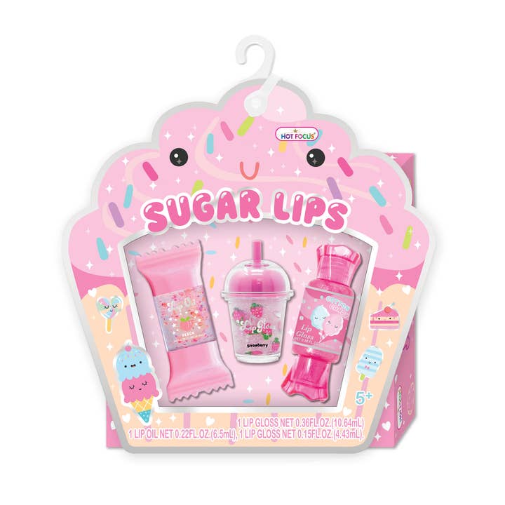 Hot Focus, Inc. - Wholesale Lip Gloss - Sugar Lips, Sugar Crush