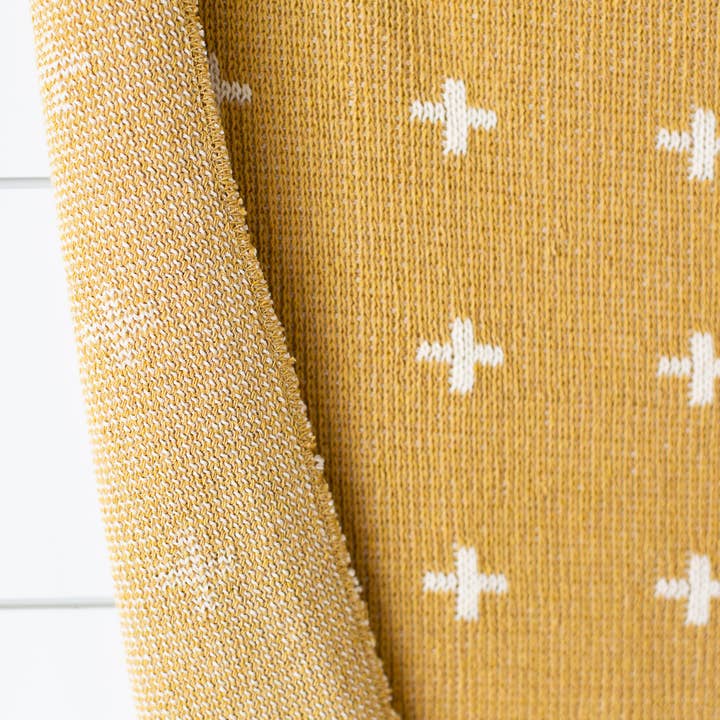 Modern Burlap - Wholesale Throw Blanket - Made in the USA | Mini Swiss Cross Knit Throw8