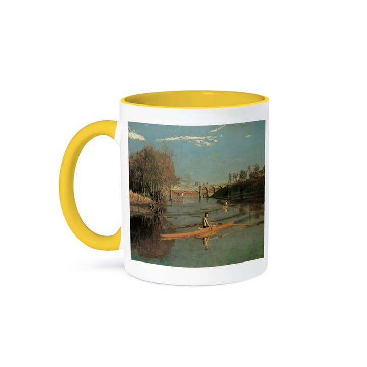 3dRose - Wholesale Coffee Mug - 3dRose, Max Schmitt in a Single Scull by Thomas Eakins American Artist, Mug