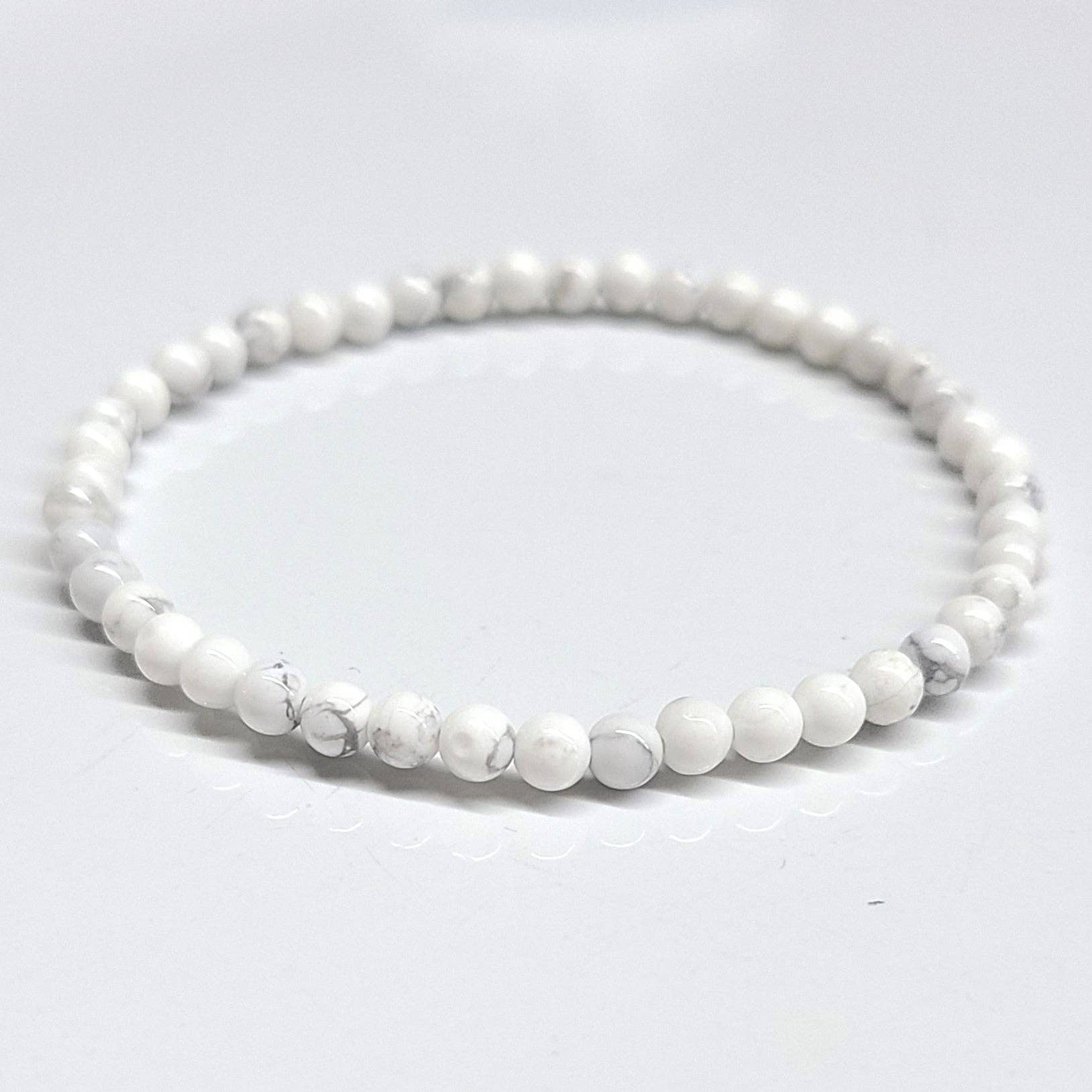 The Healing Sanctuary - Wholesale Beaded Bracelet - Howlite Beaded Bracelets 4mm0