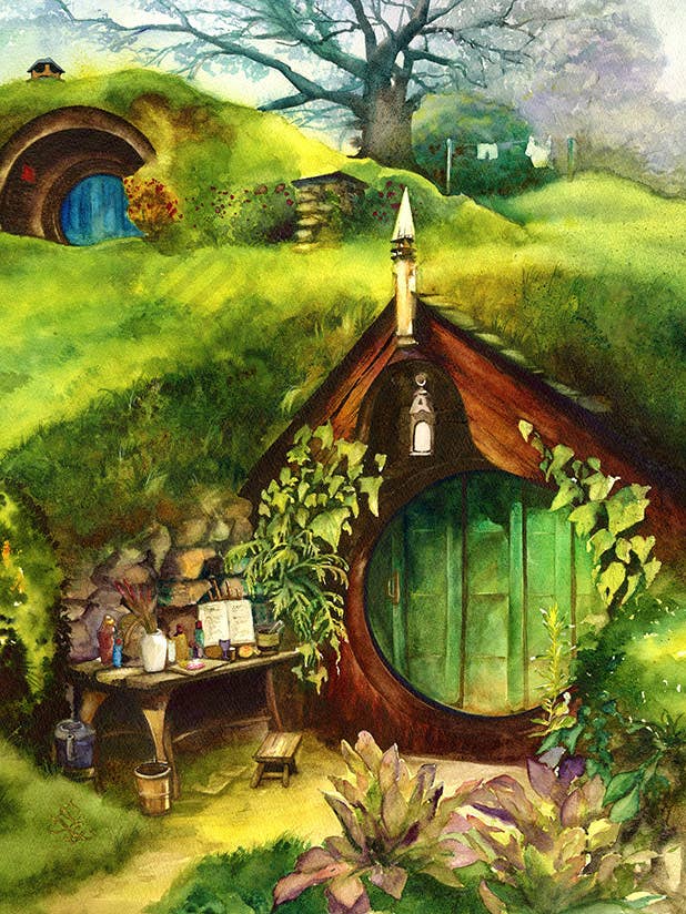 Shire - Medieval Collection Print for wholesale by Dream In Watercolor