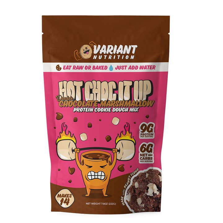 Hot Choc It Up | Mélange de pâte à cookie protéiné pour la vente par Variant Nutrition