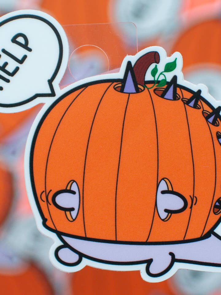 Please Help Vinyl Sticker for wholesale by shop Bitz