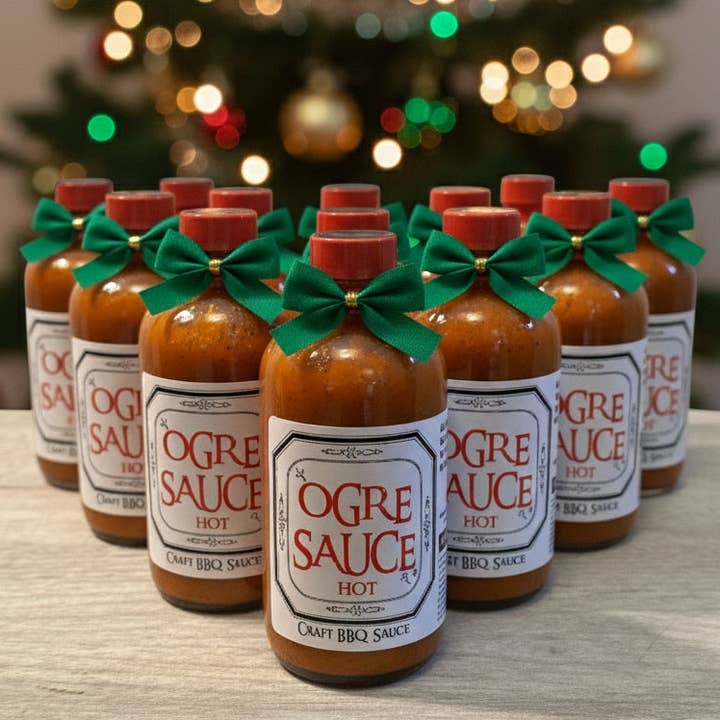 Ogre Sauce HOT 8oz Gift Size and other Purchase Wholesale glass sauce bottlesuk. Free Returns & Net 60 Terms on Faire trending on Faire.