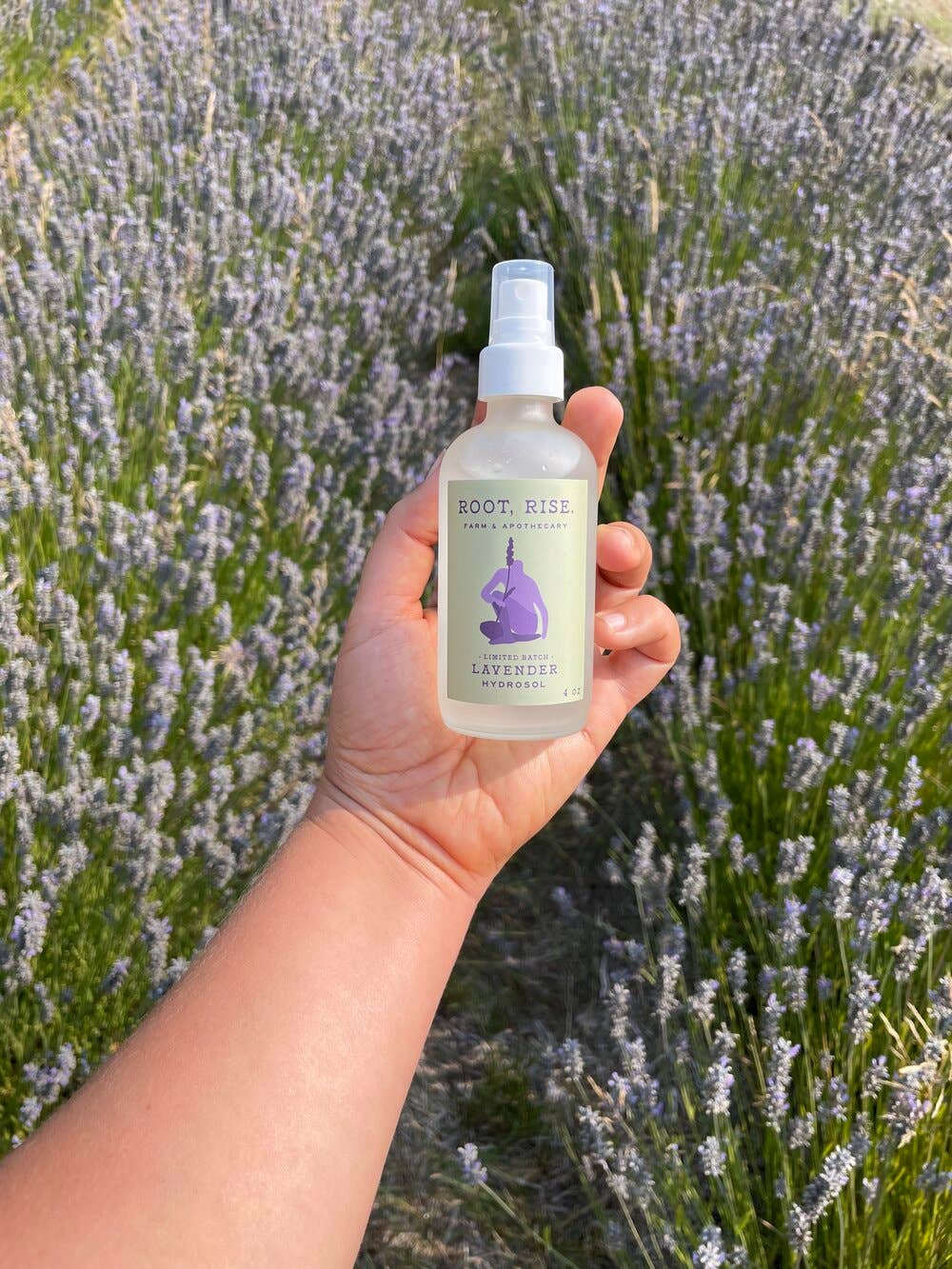 Root Rise Farm & Apothecary - Wholesale Face & Body Mist/Water - Lavender Hydrosol1