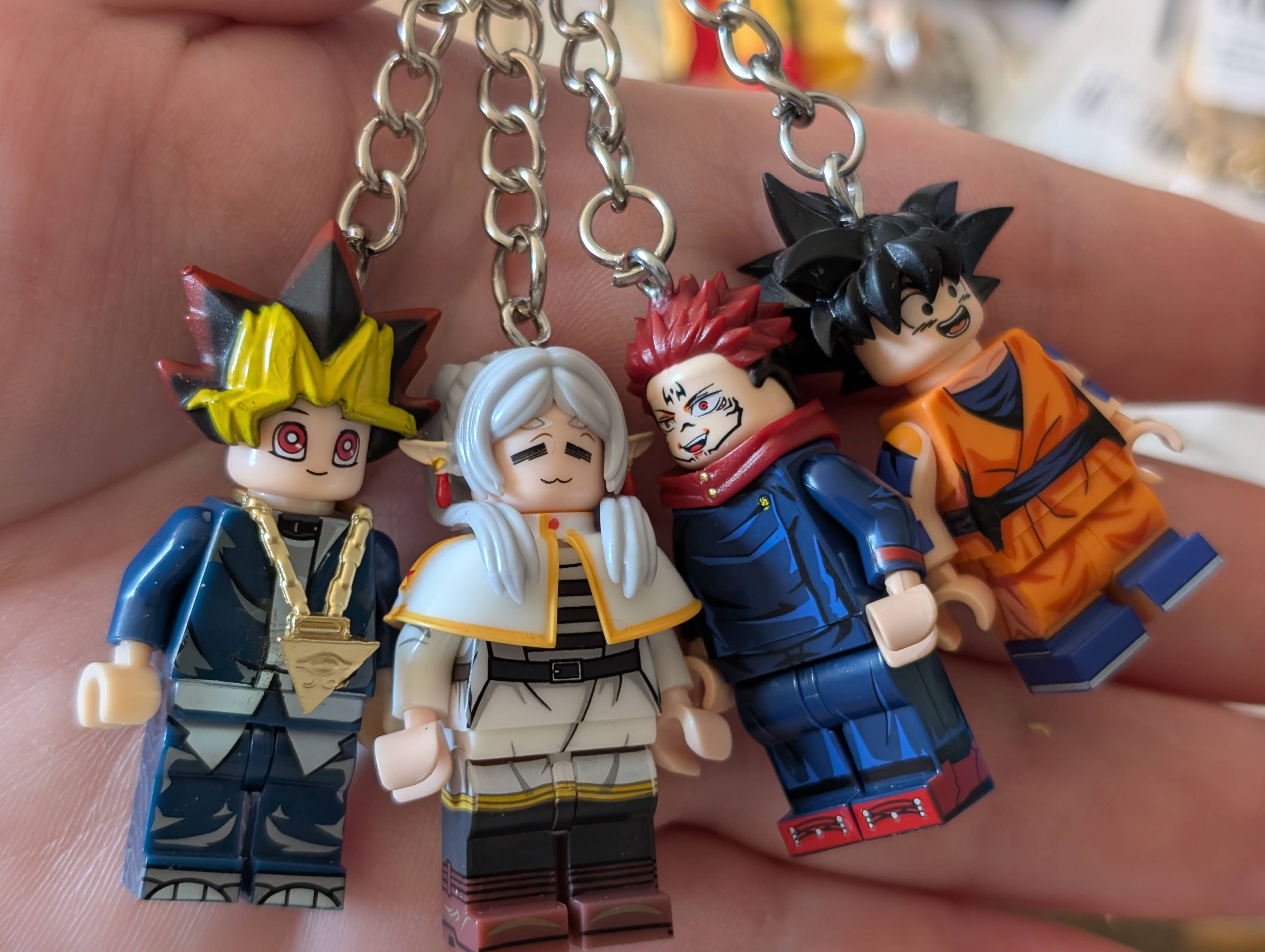 Con-Quest Crafts - Vente Porte-clés – unisexe - Porte-clés pour figurines inspirés des anime et des mangas 17