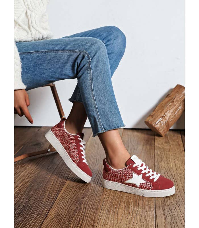 SWEET MAGIC MODA Y COMPLEMENTOS - Wholesale Lifestyle Sneakers - Women's - SUEDE CASUAL SNEAKERS WITH RUBBER SOLE2