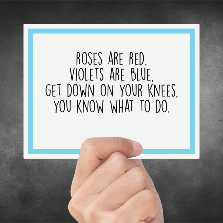 Snarky Card - LGBTQ - Roses Are Red for wholesale by Snarky Megs