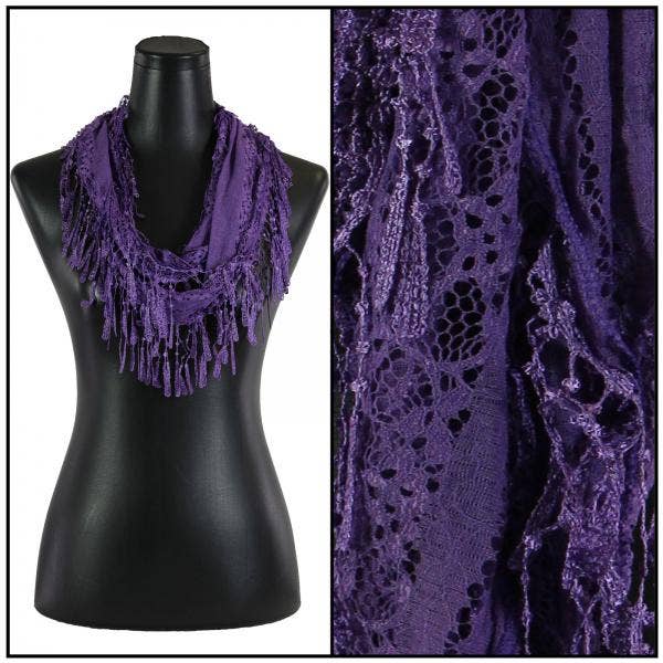 The Magic Scarf Company - Wholesale Sjaal - Dames - 7777 - Victoriaanse kanten overloopsjaals2