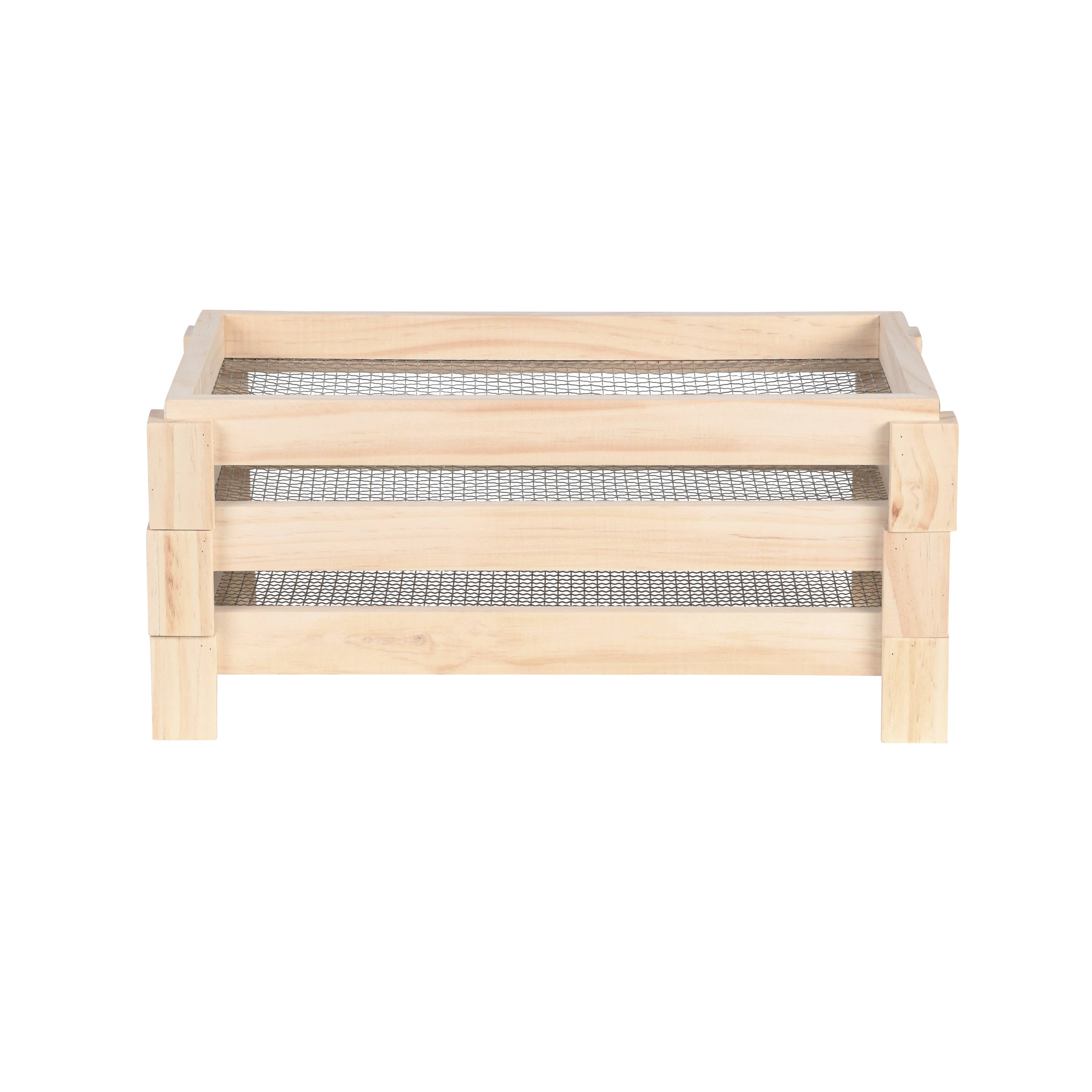 Esschert Design USA - Vente Étendoir à linge - Écran de séchage pour fleurs et herbes, bois/métal