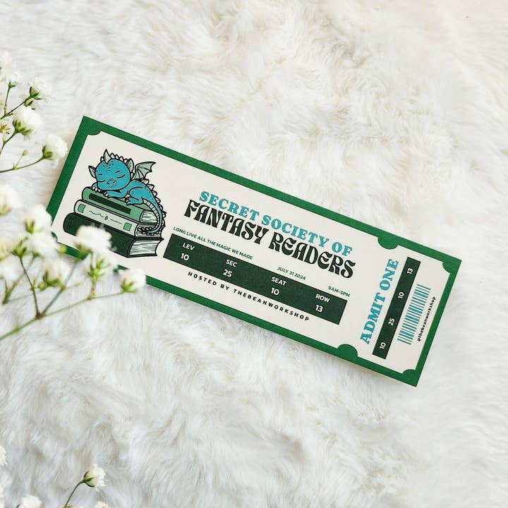 Fantasy Readers Bokklubb Bokmärke för wholesale av The Bean Workshop