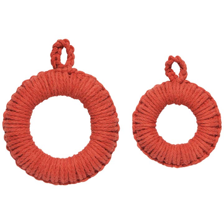 Danica Heirloom - Wholesale Trivet - Clay Orb Trivets Set of 2