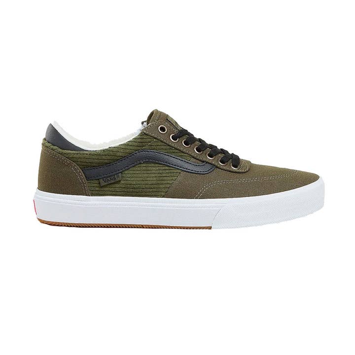 Vans Gilbert Crockett - Manchestertyg Oliv/Svart för wholesale av Eend met een T Dist.