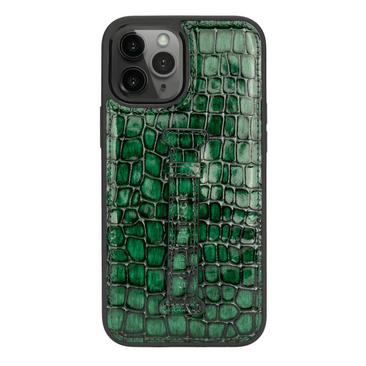 Coque pour iPhone 12 Pro Max Finger Loop Vert Milano pour la vente par GOLDBLACK