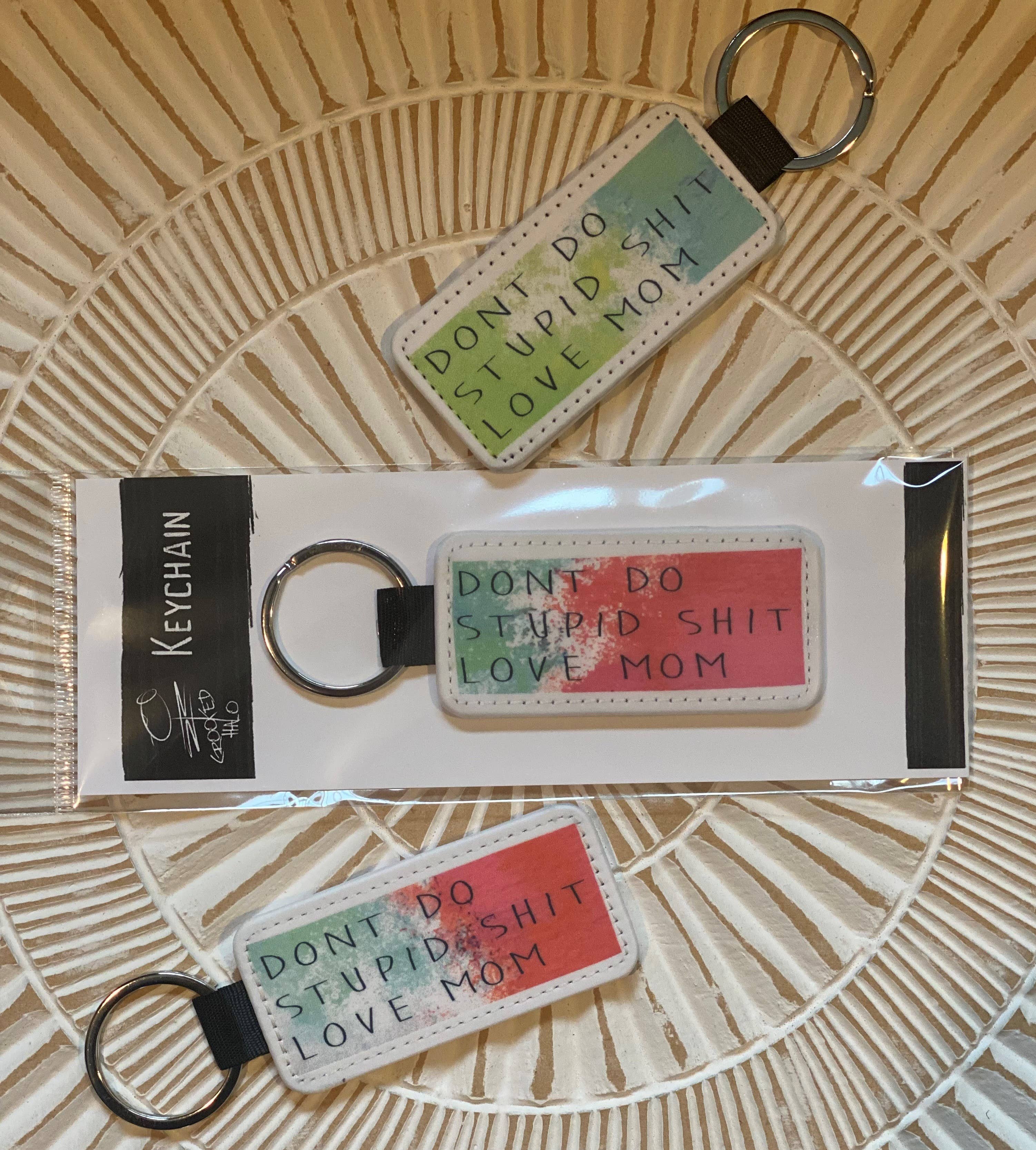 Crooked Halo - Wholesale Keychain - Women's - Love Mom Keychain2