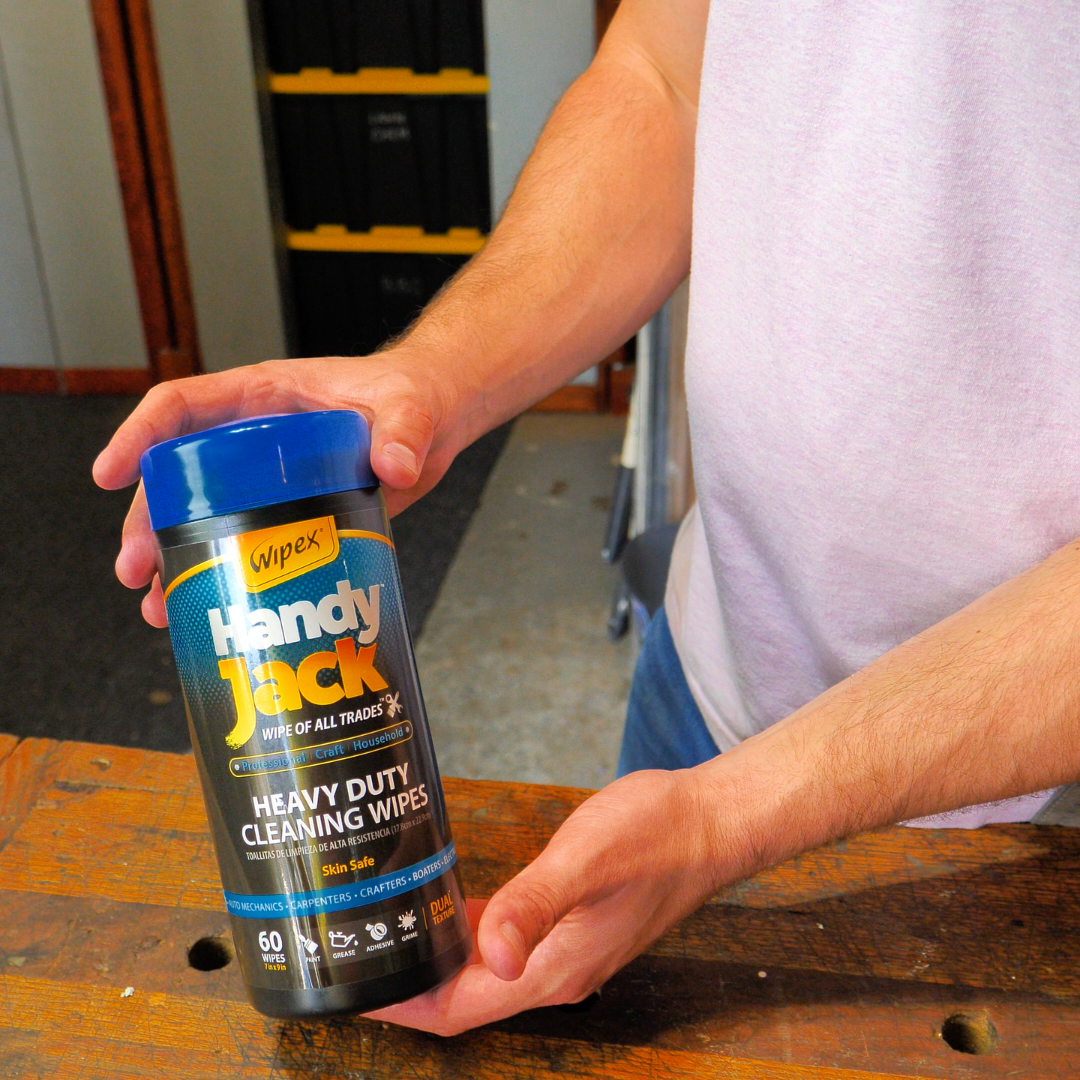 Wipex - Wholesale Cleaning Cloth - Handy Jack Heavy Duty Cleaning Wipes 60ct Canister7