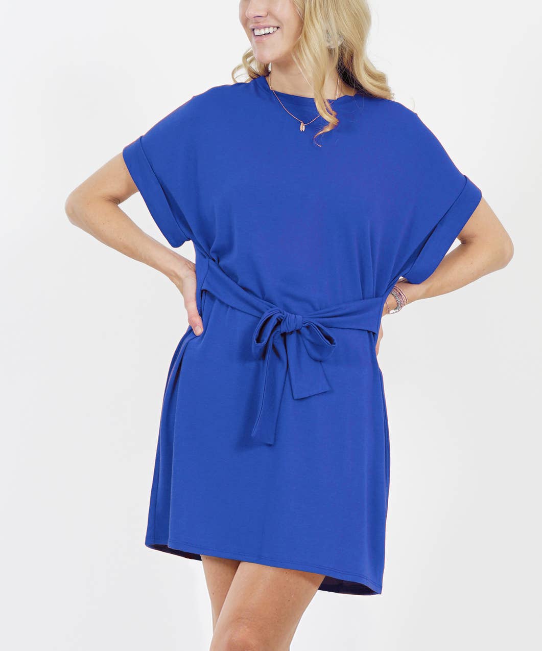 42POPS - Wholesale Tuniek - Dames - ...SI-10302 Omkeerbare Tuniek met Tailleband4