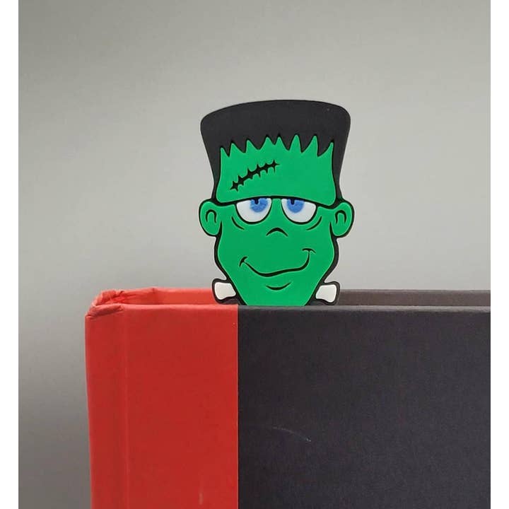 3D Printed Halloween Frankenstein Bookmark for wholesale by Novus Prints